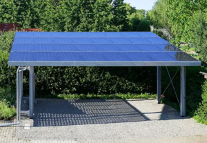 Solaranlagen auf Sachsens Carports von Solarfirma Sachsen